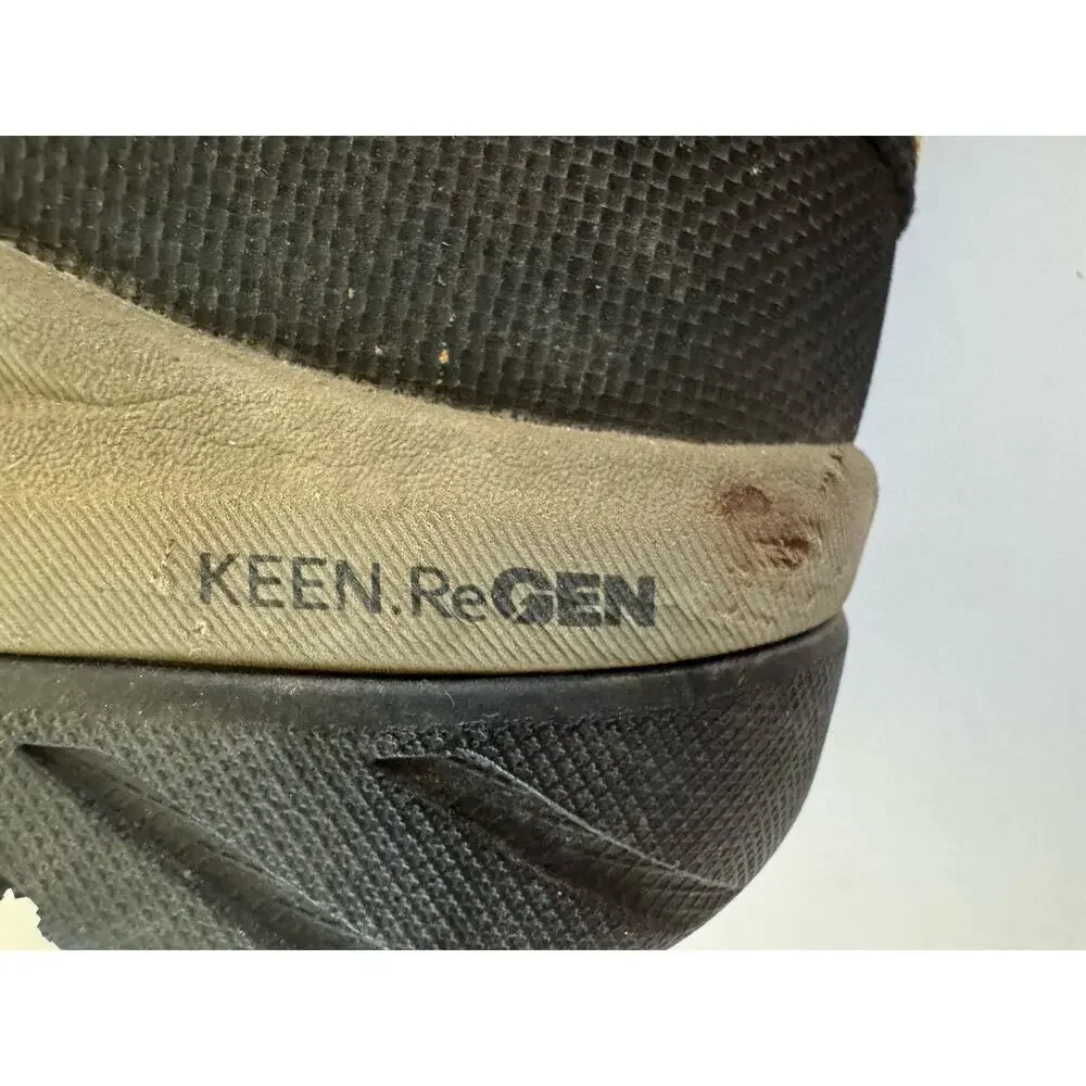 Keen Utility Flint II Soft Toe Work Shoes Mens 8 D Brown Slip Resistant EH